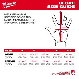 MW X-Large High Visibility Level 4 Cut Resistant Polyurethane Dipped Work Gloves (12-Pack) 48-73-8943B