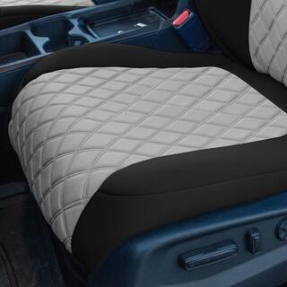 FH Group Neoprene Custom Fit Full Set Seat Covers for 2017-2022 Honda CR-V LX EX and EX-L DMCM5014GY-FULL