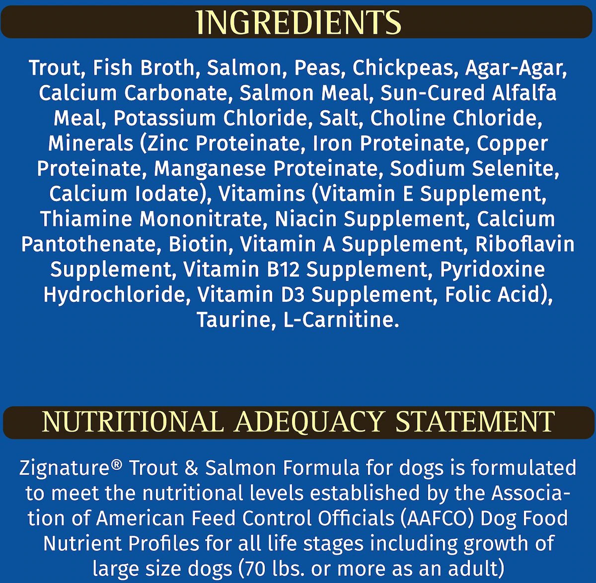 Zignature Trout and Salmon Limited Ingredient Formula Grain-Free Canned Dog Food 13-oz case of 12