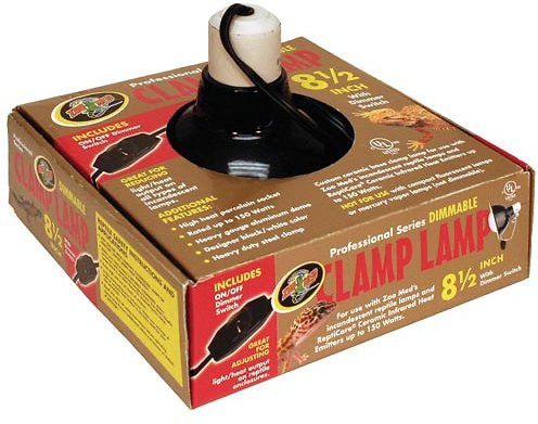 Zoo Med Dimmable Clamp Lamp with Dimmer Switch (8.5)