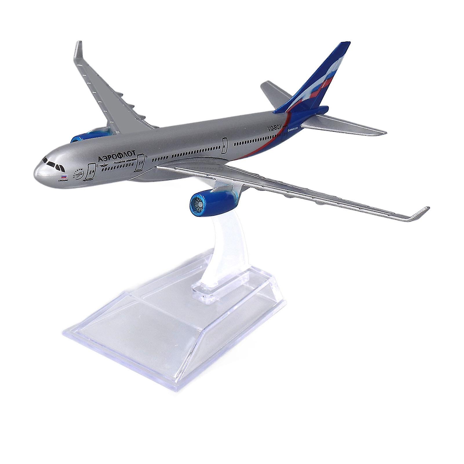 Aircraft Model Toy Alloy Decorative Flying Display Airplane Model for Children Adults Outdoor