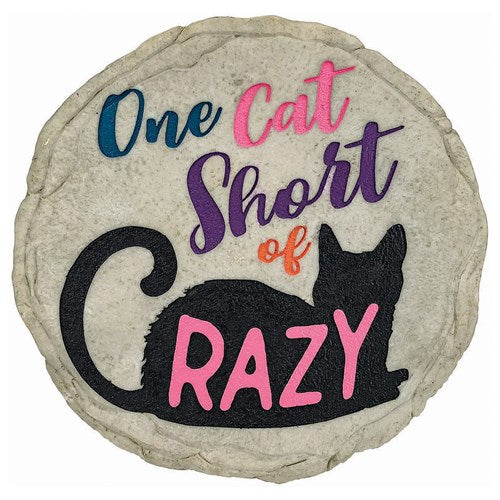 Spoontiques 13244 One Cat Short Stepping Stone 13244 One Cat Short Stepping Stone