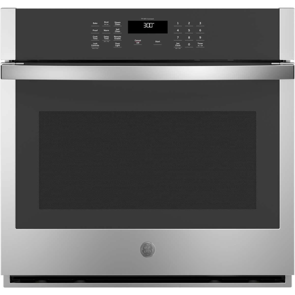 GE 30-inch, 5 cu. ft. Built-in Single Wall Oven JTS3000SNSS