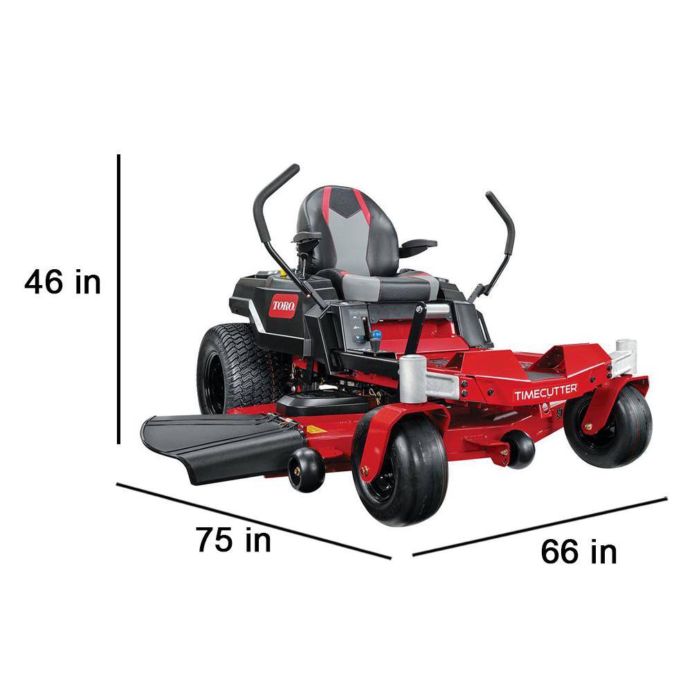 Toro 60 in. 24.5 HP TimeCutter IronForged Deck Commercial V-Twin Gas Dual Hydrostatic Zero Turn Riding Mower 75760