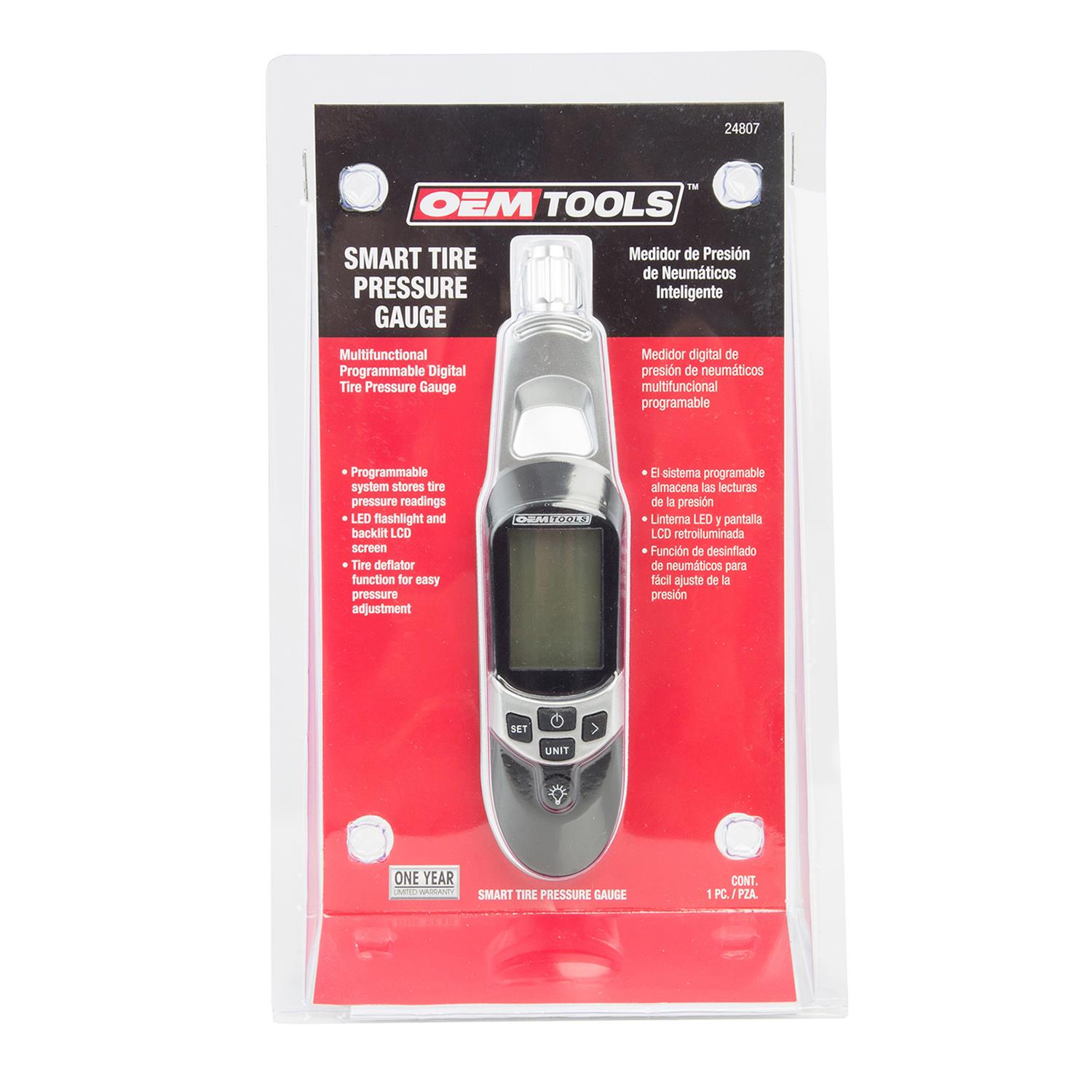 OEMTools 24807 OEM Automotive Tools Smart Tire Pressure Gauges