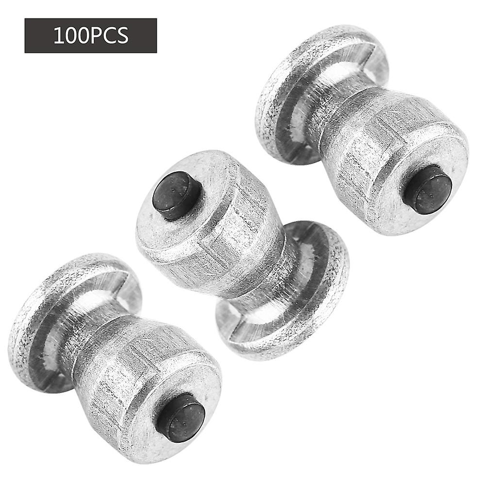 100 Pcs 8*10mm Hard Alloy Snow Nail Anti-Slip Screws For Automobile Tire Auto Accessories