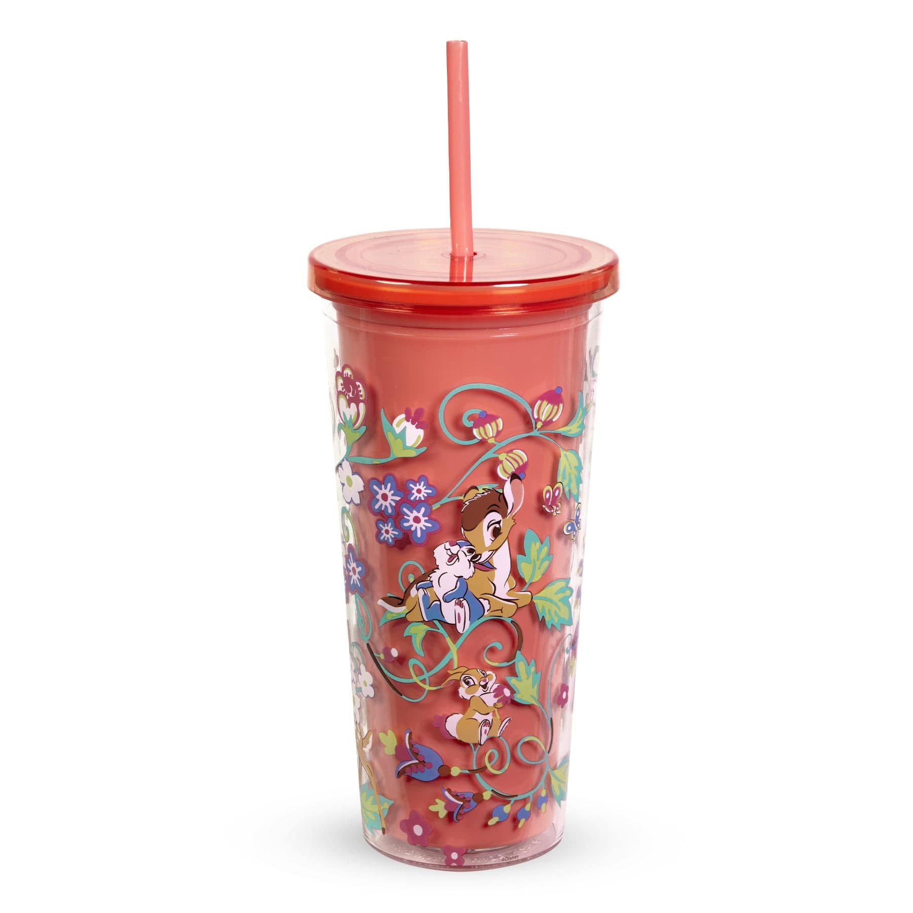 Disney Double Wall Tumbler with Straw