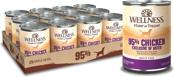 Wellness Ninety-Five Percent Chicken Grain-Free Canned Dog Food