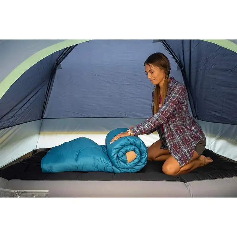 Best Selling Cold Weather Warm Adult Hooded Envelope Outdoor Sleeping Bag for Camping Hiking