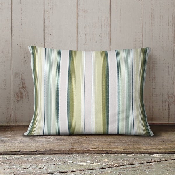 WEST GREEN Indoor|Outdoor Lumbar Pillow By Kavka Designs