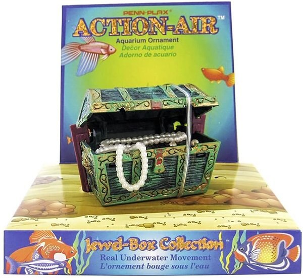 Penn-Plax Treasure Chest Aquarium Ornament