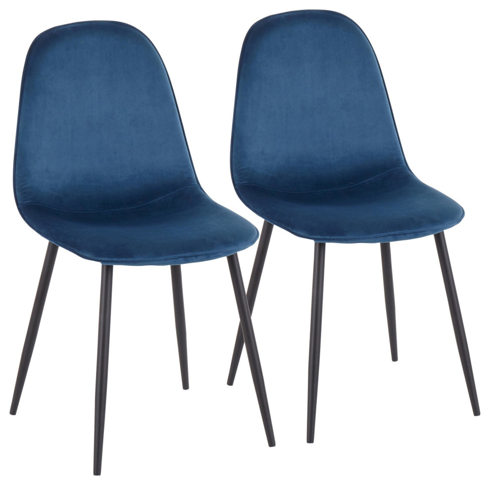 Pebble Chairs  Set of 2   Midcentury   Dining Chairs   by LumiSource  Houzz