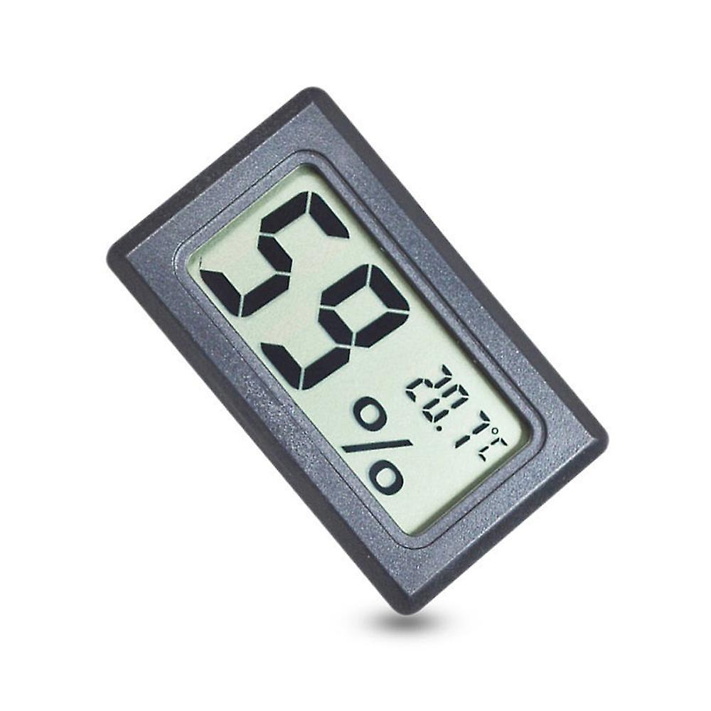 5pcs Mini Digital Lcd Temperature And Humidity Meter Pet Reptile Wireless Thermometer Hygrometer No.327294