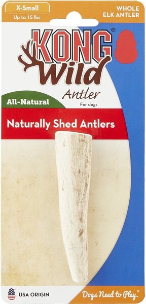 KONG Wild Whole Elk Antler Dog Chew