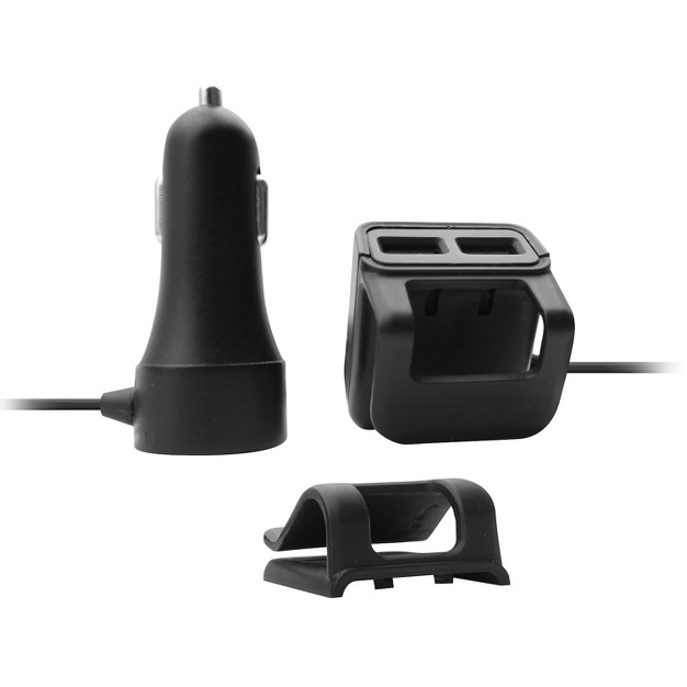 Macally Dual Position Car Seat Head Rest Mount And Holder Usb Charging Hub