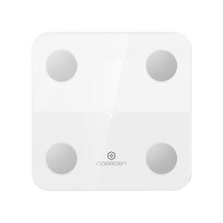 NOERDEN White Smart Scale with Bluetooth Detailed Body Composition Analysis PNS-0002