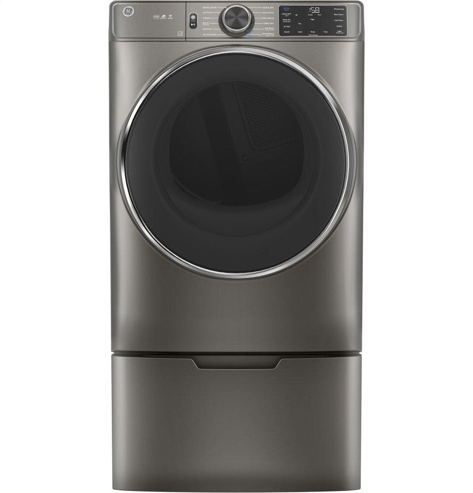 Ge Appliances GFD65ESPNSN Ge® 7.8 Cu. Ft. Capacity Smart Front Load Electric Dryer With Steam And Sanitize Cycle