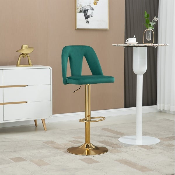 Bar Stools with Back and Footrest， Counter Height Bar Chairs