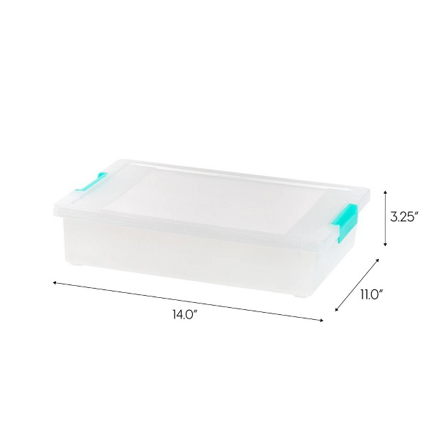 Iris Storage Clip Box Blue