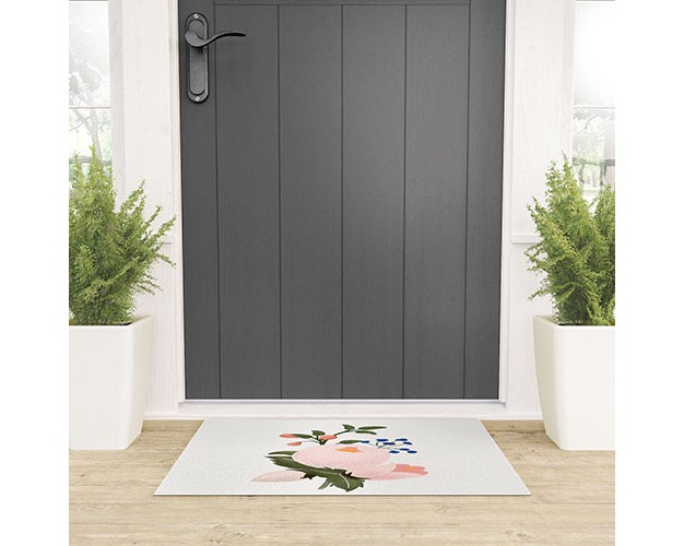 Showmemars Delicate Florals No2 Welcome Mat Society6