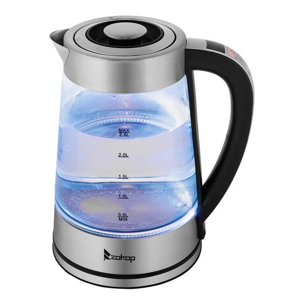 2.2L Electric Stainless Steel Kettle， with Blue Light