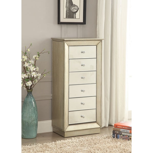 Jewelry Armoire/Jewelry Storage with 6 drawers - - 37179020