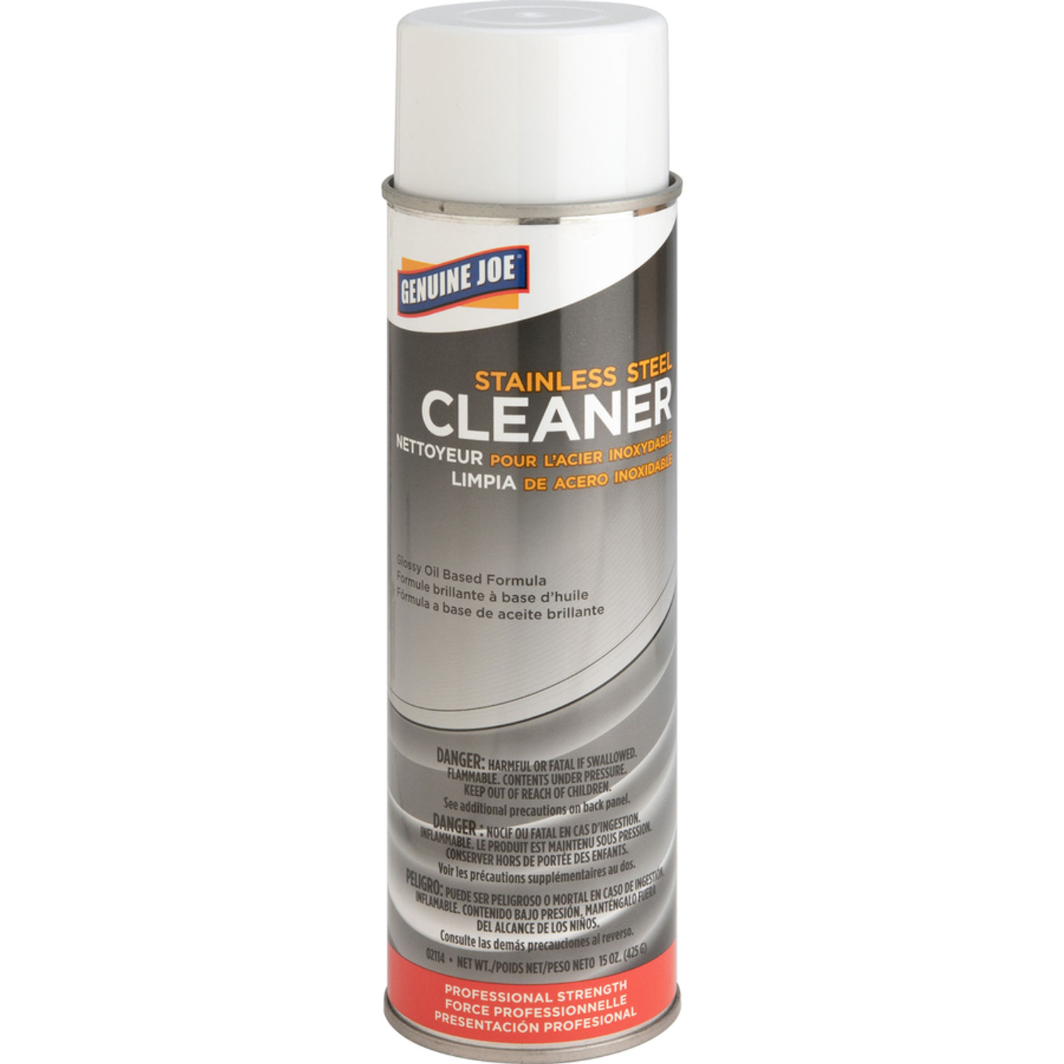 Stainless Steel Cleaner by Genuine Joe GJO02114CT