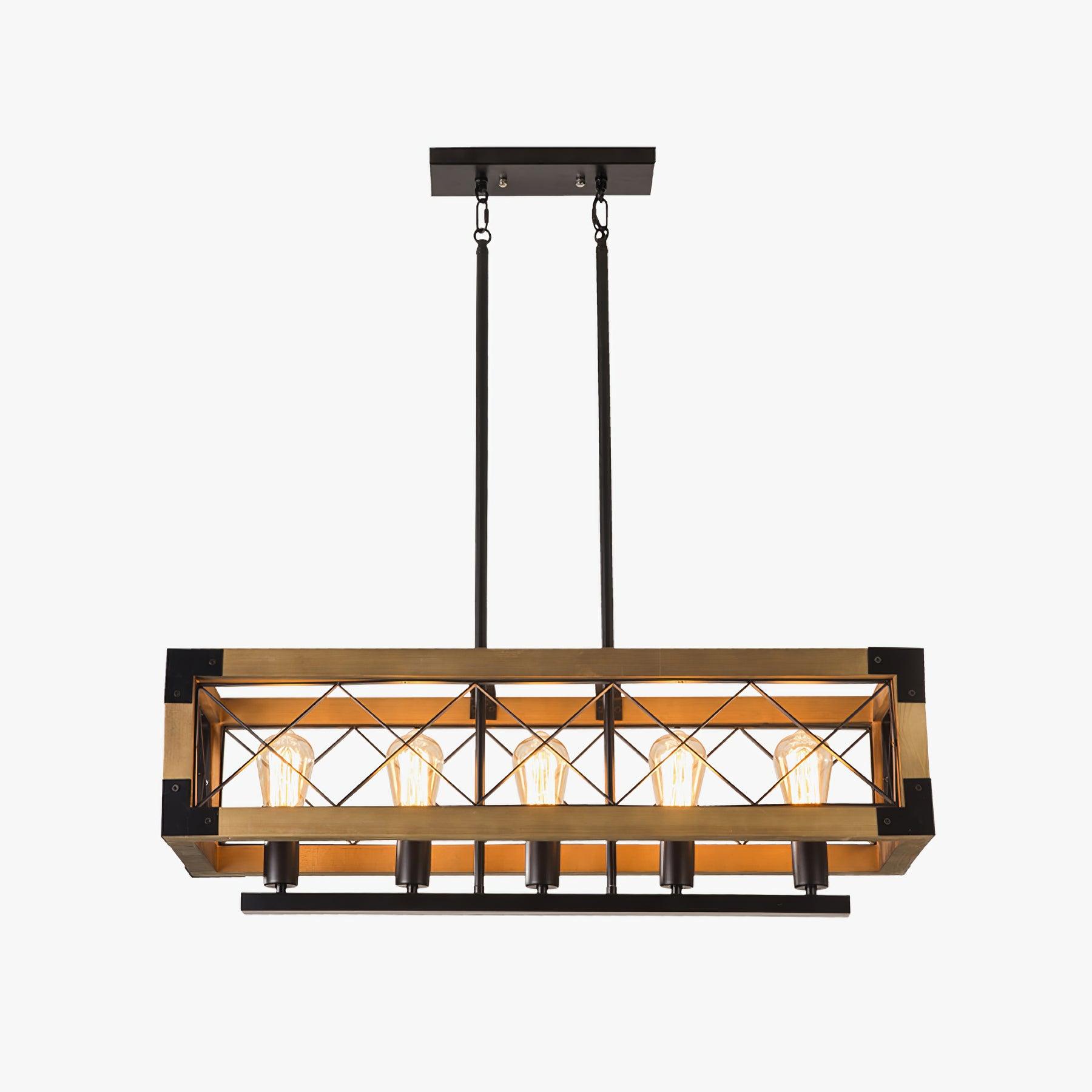 Kitchen Island Rectangle Chandelier