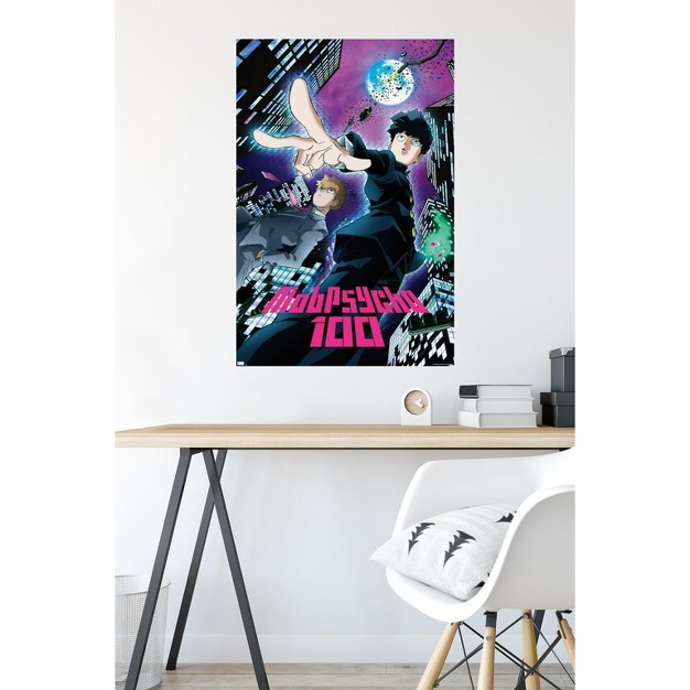 Trends International Mob Psycho 100 City Unframed Wall Poster Prints