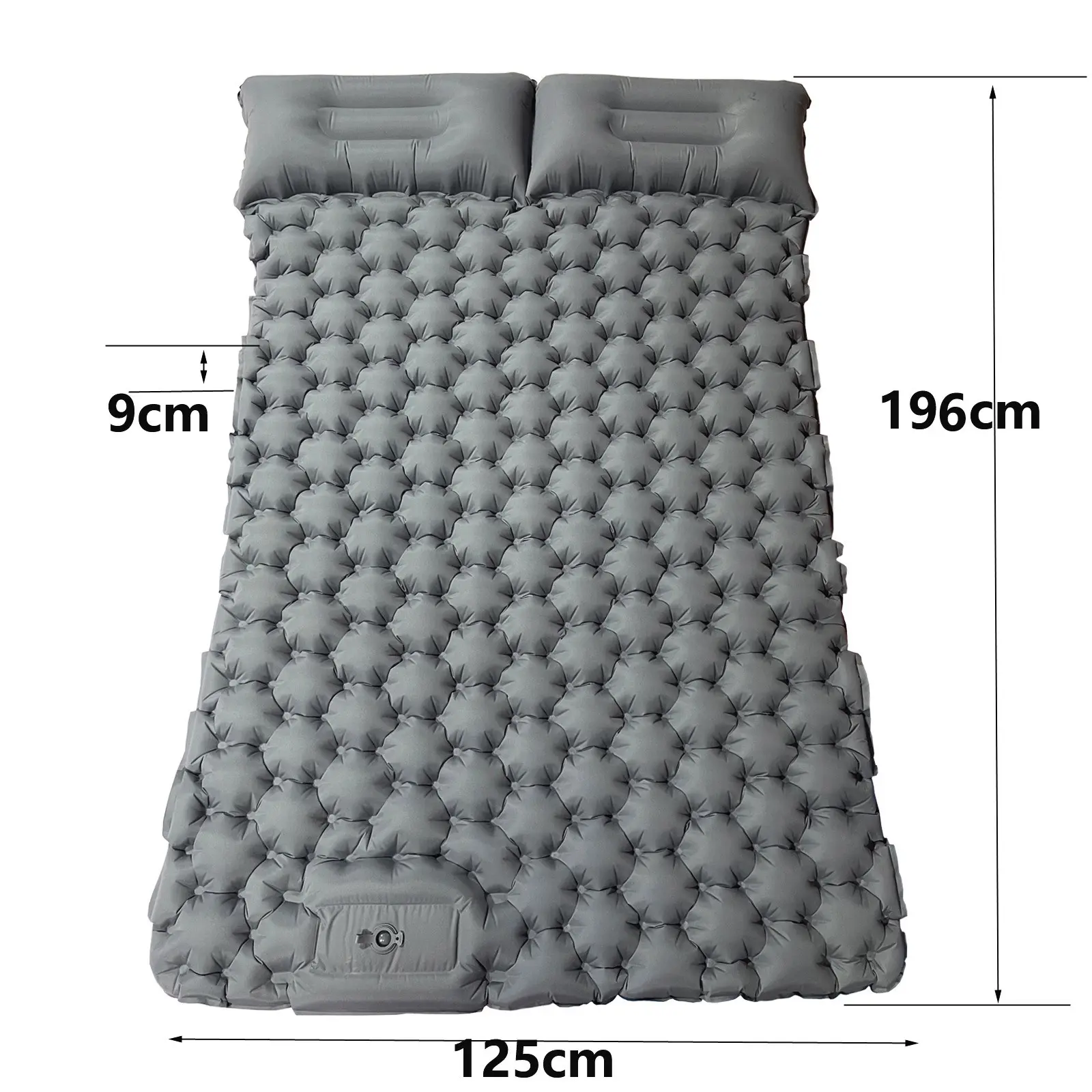 Custom Portable Travel Folding Outdoor Camping Sleeping Pad Air Beach Mat Self Inflatable Mattress