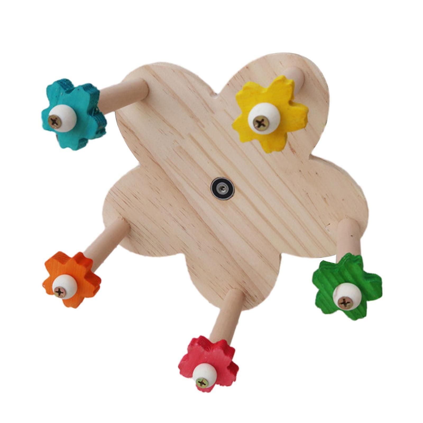 Bird Parrot Perch Wheel Toy Durable For Cockatiels Parakeet Parrot Lovebirds