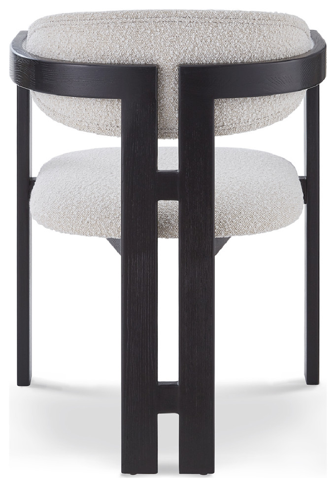 Boucl√© Sand Dining Chair  Liang  ampEimil Neo   Transitional   Dining Chairs   by Oroa   Distinctive Furniture  Houzz