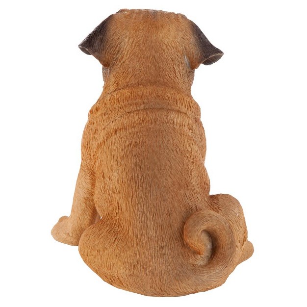 Design Toscano Pug Puppy Partner Collectible Dog Statue