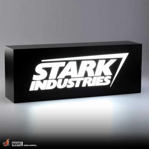 Hot Toys Marvel Stark Industries Logo 16 Inch Usb Light Box