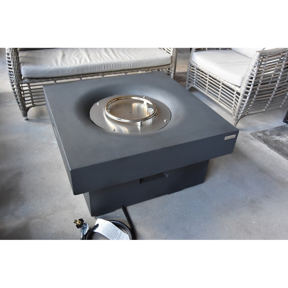 Modeno Brandford Outdoor Fire Pit Table 34\