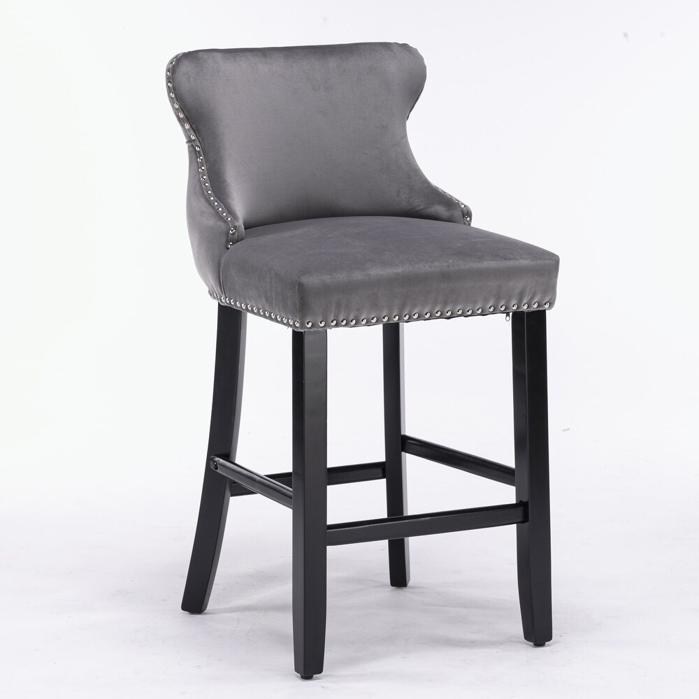 Leisure Style Bar Chairs Bar stools 2pc