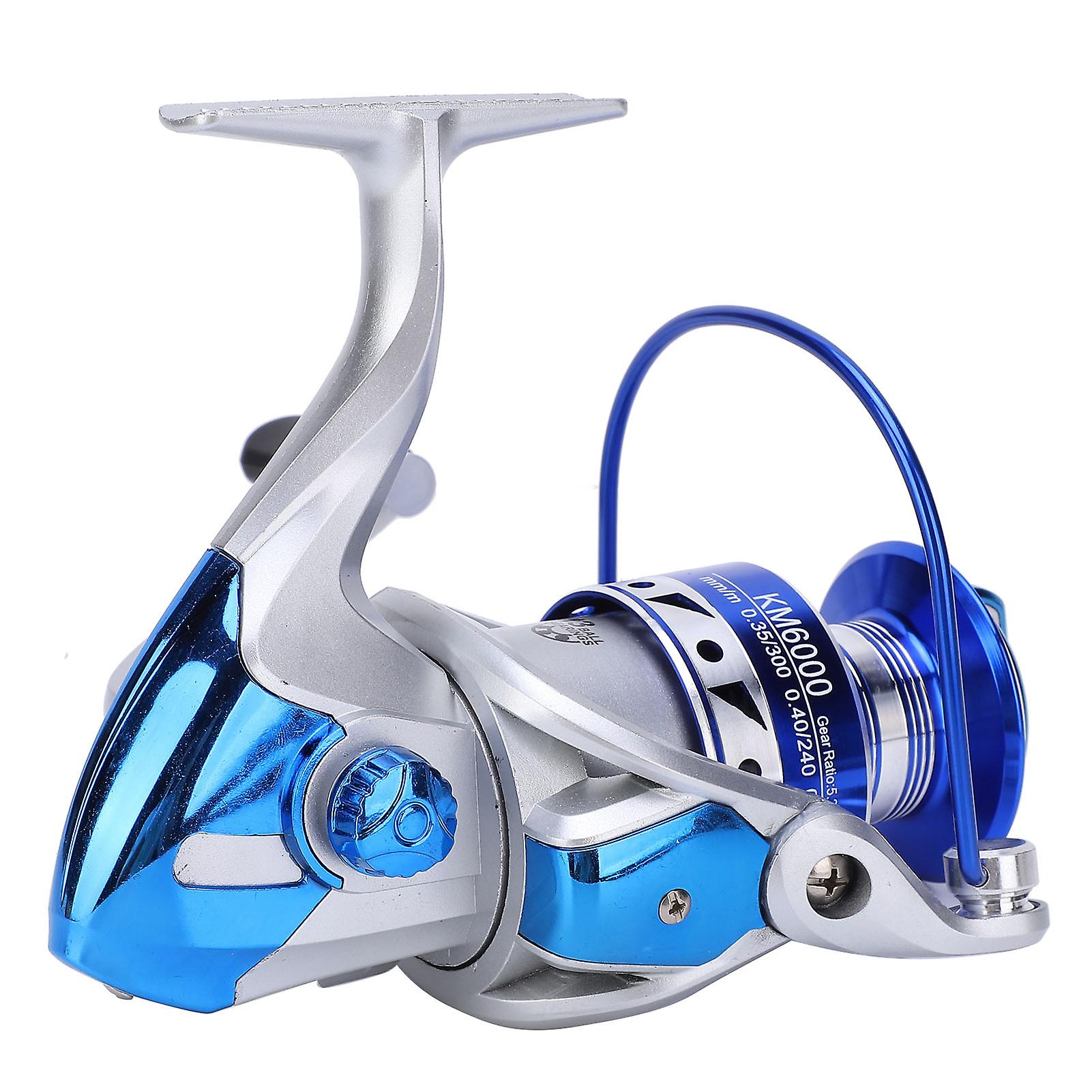 Metal Spinning Reel 13bb 5.2:1 Gear Ratio Left/right Interchangeable Fishing Wheel