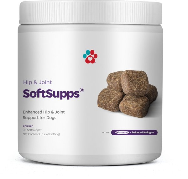 Pet Parents Hip and Joint SoftSupps Mobility Hip and Joint Dog Supplement， 90 count