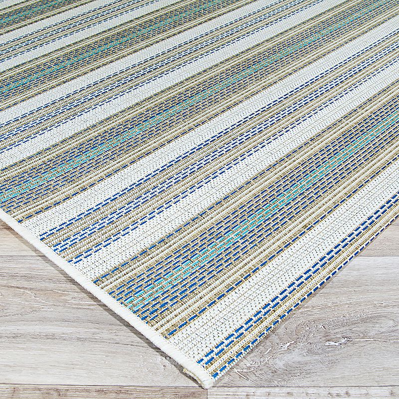 Couristan Monaco Marbella Striped Indoor Outdoor Rug