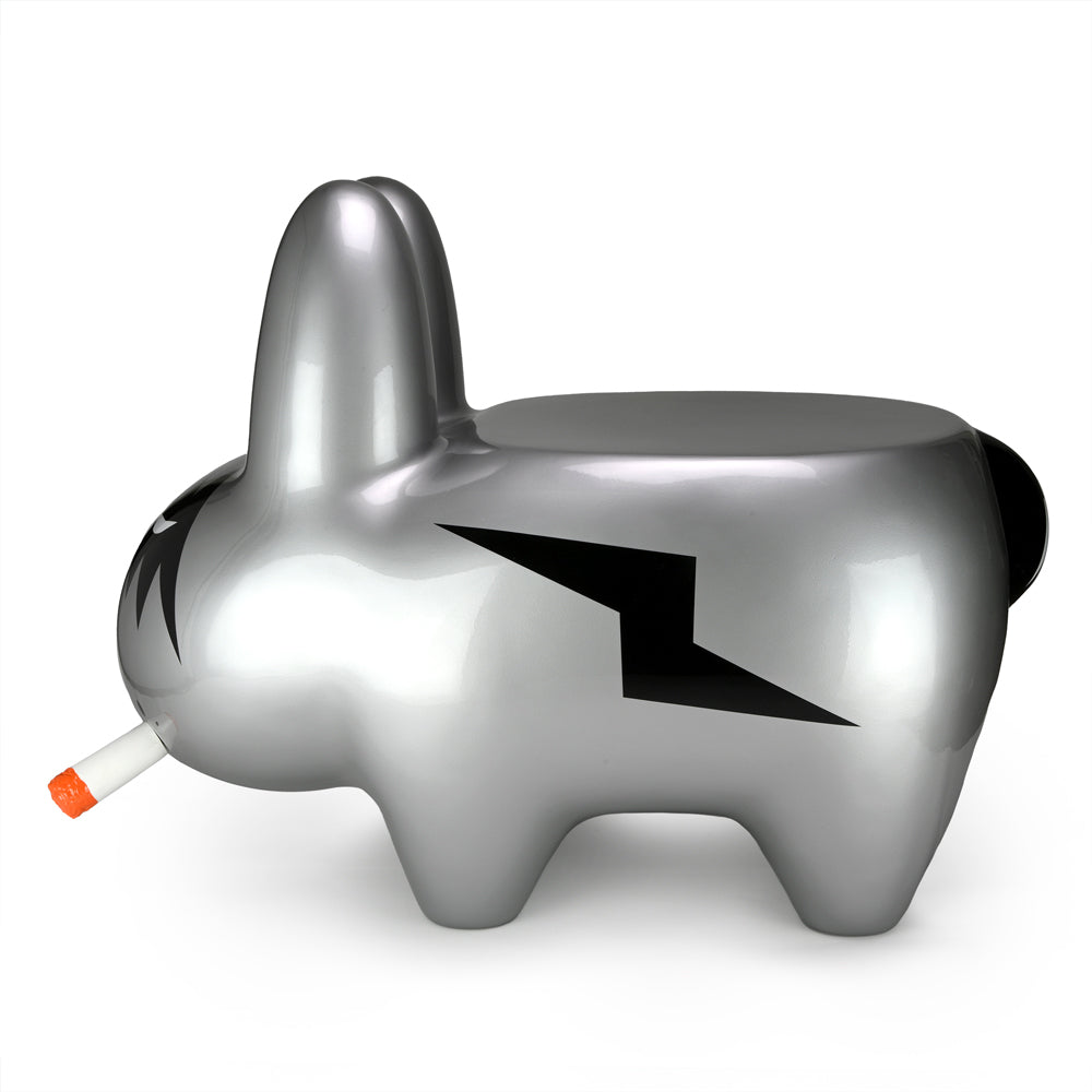 Art Giant King of Rock Labbit Smorkin' Labbit Stool by Frank Kozik