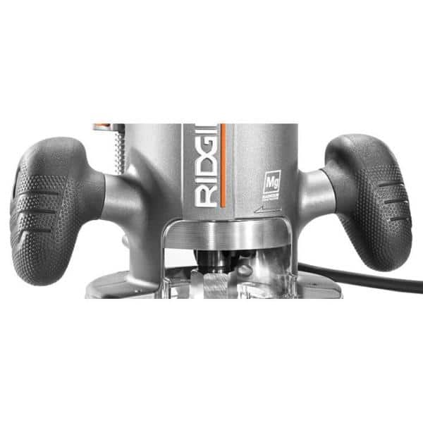 RIDGID 11 Amp 2 HP 1/2 in. Heavy-Duty Fixed and Plunge Base Corded Router R29303N