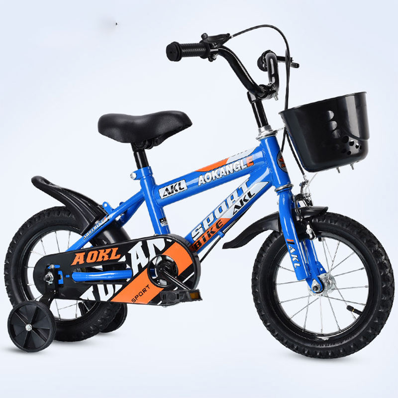 16inch Hot sale Kids bicycle children bike 3 8 year kids bike with training wheel and basket 12'' 14'' 16''