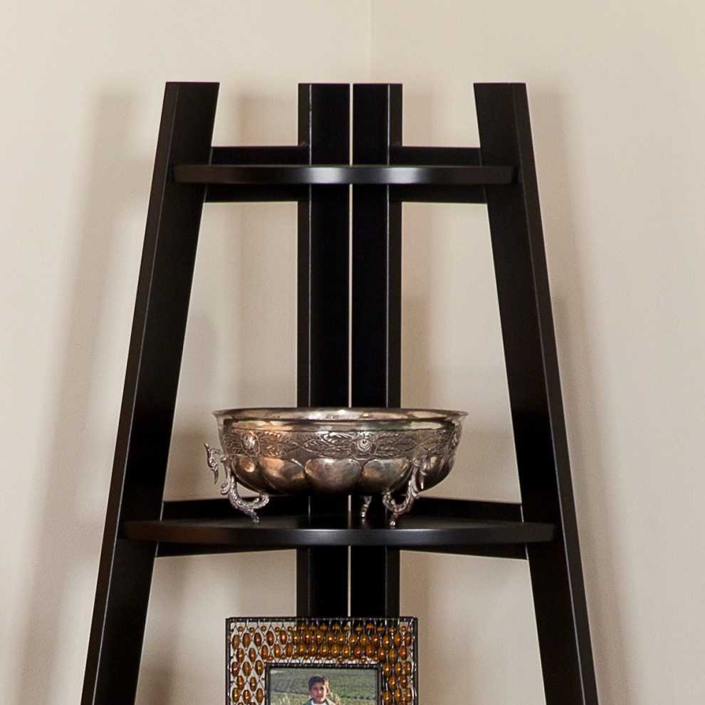 5 Tier Corner Ladder Display Bookshelf   Transitional   Bookcases   by ShopLadder  Houzz