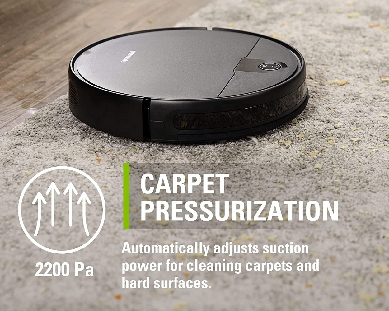 Smart App Controlled Robot Vacuum | Greenworks Tools