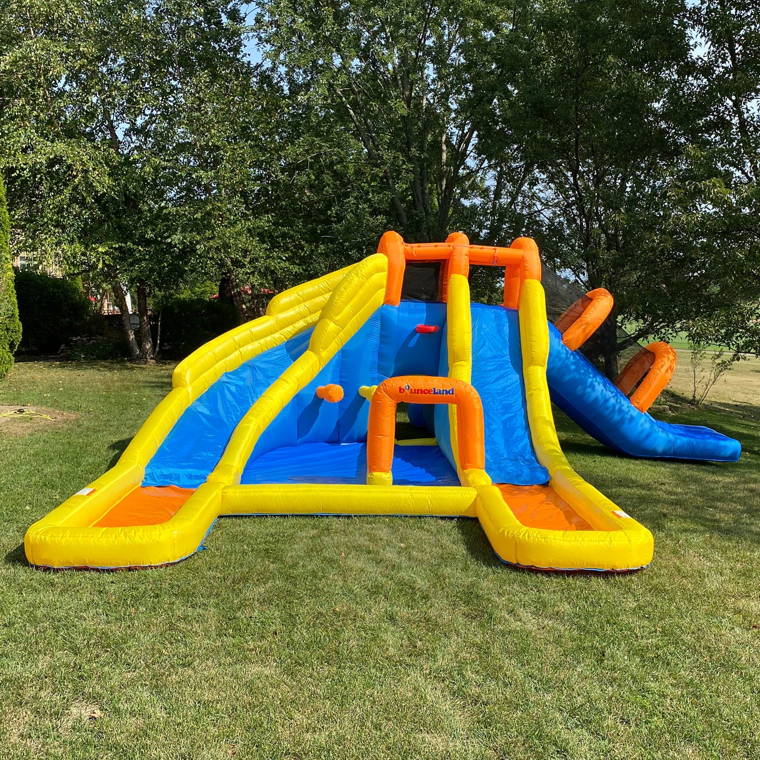 Bounceland Big Splash Triple Water Slides and Pool Water Park