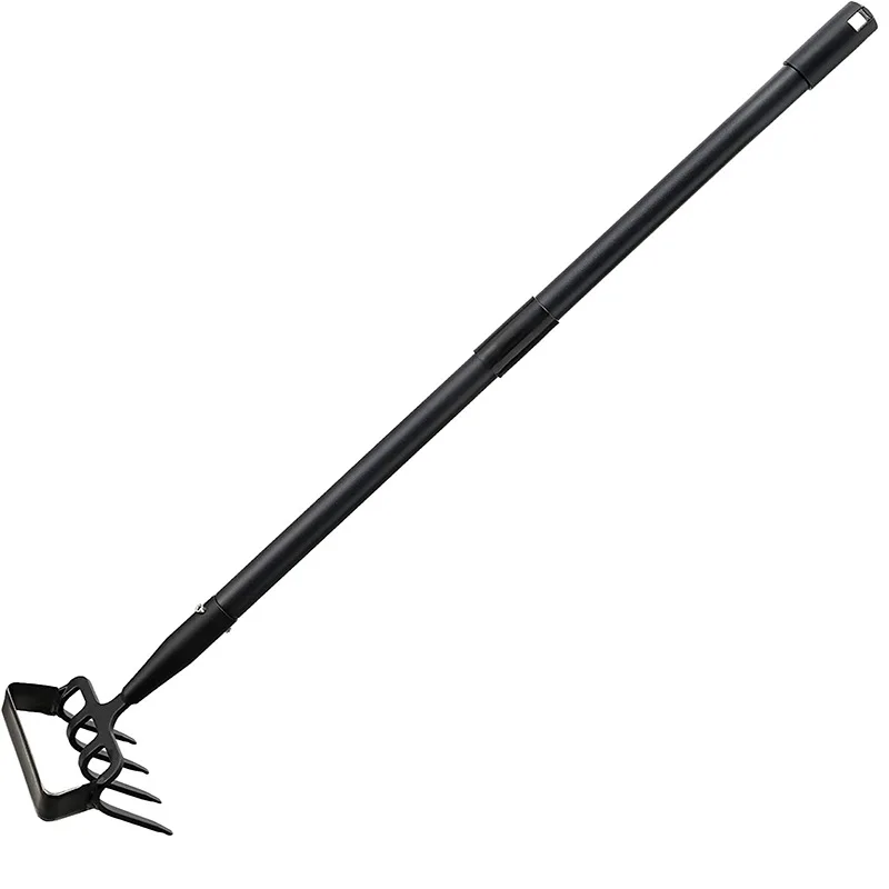 Heavy Duty Action Hoe Stirrup Hoe With Long Handle Metal Hula Hoes Adjustable Garden Scraper Tool