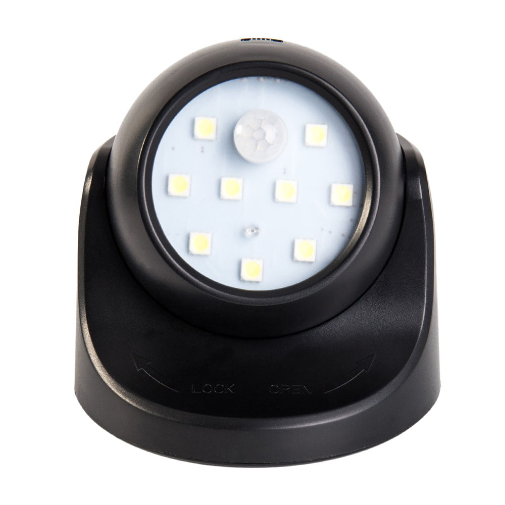 Willstar LED Security Lights 360° Battery Operated Outdoor Motion Sensor Indoor Outdoor for Garden Security Led Light