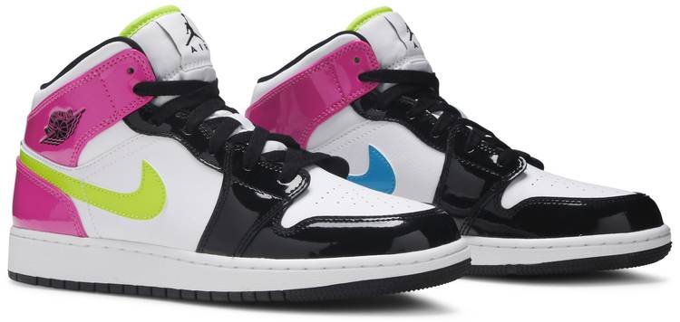 Air Jordan 1 Mid SE GS 'Cyber Active Fuchsia' CZ9835-100