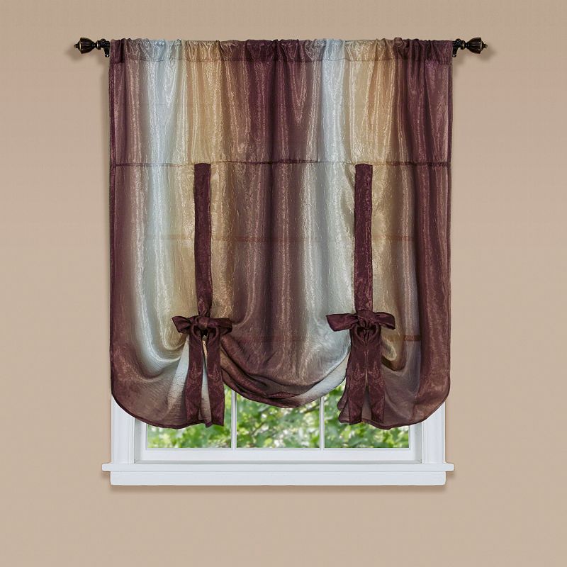 Ombre Tie-Up Window Shade - 50'' x 63''