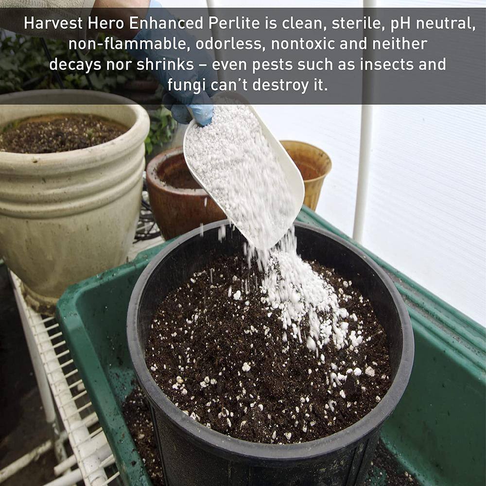 Viagrow Harvest Hero Enhanced Perlite Soil Mix (16 Qt.4 Gal.15 l) F003003-2